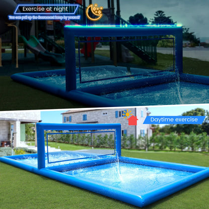 Inflatable Volleyball Court Outdoor 33 ft. Water Volleyball Pool