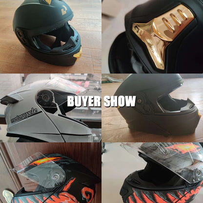 High Quality Motorcycle Helmet, DOT Approved, Unisex, Four Seasons, Motocross, Modular Flip Up Visor, Off Road