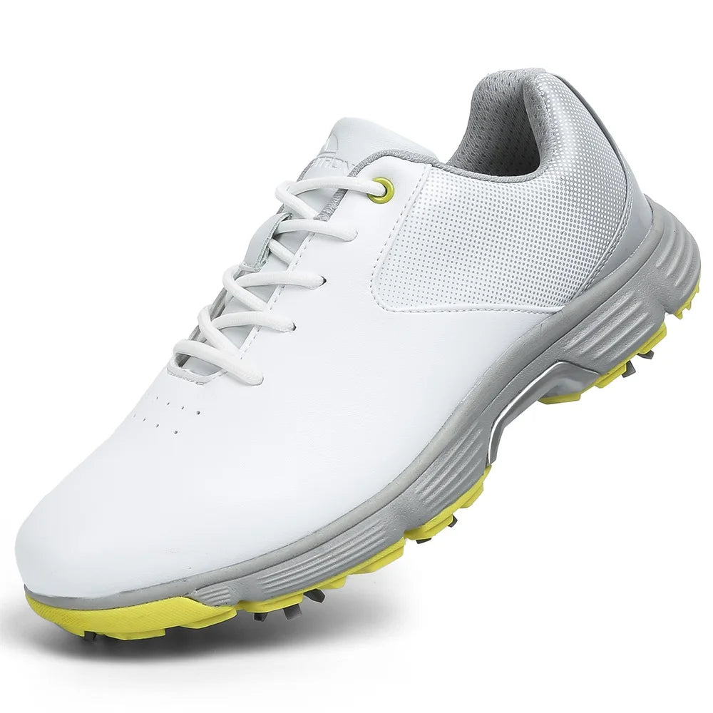 Men Waterproof Golf Sneakers New Anti Slip Walking Footwears