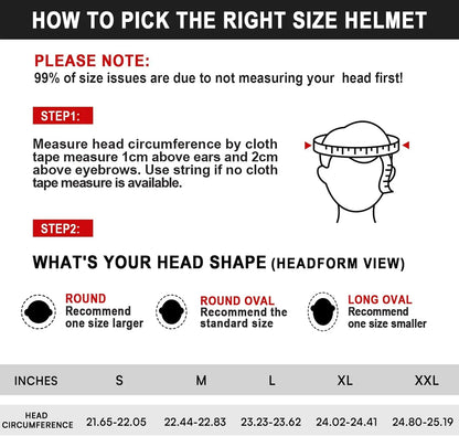 Modular Motorcycle Helmets for Men, Flip Up Full Face Helmet, Dual Visor, Internal Sunshield, DOT Approved