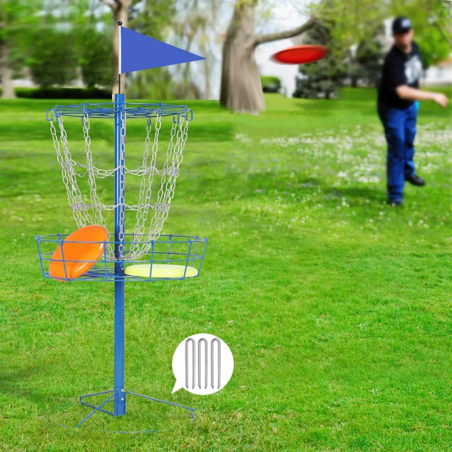 Disc Golf, Target Basket, Portable