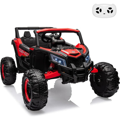 Ride On Car, 24V Electric Motor, 2-Seater, w/Remote for Kids
