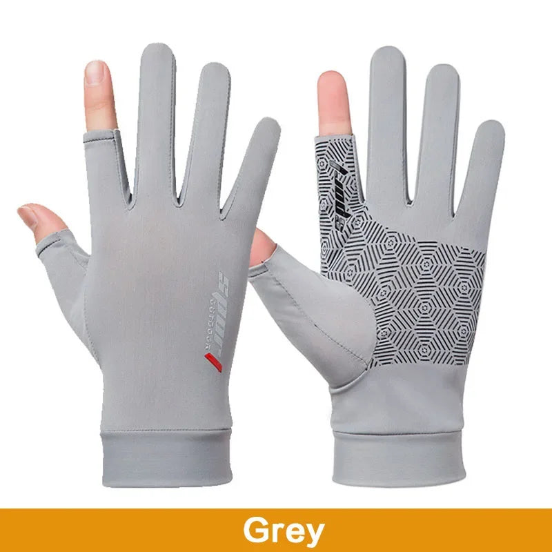 Fishing Gloves, Anti-skid, Breathable Sport Gloves, Unisex