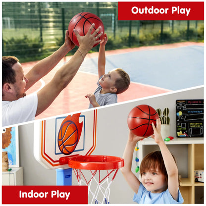 JOYFT Toddler Basketball Hoop, Indoor Adjustable Set for Kids