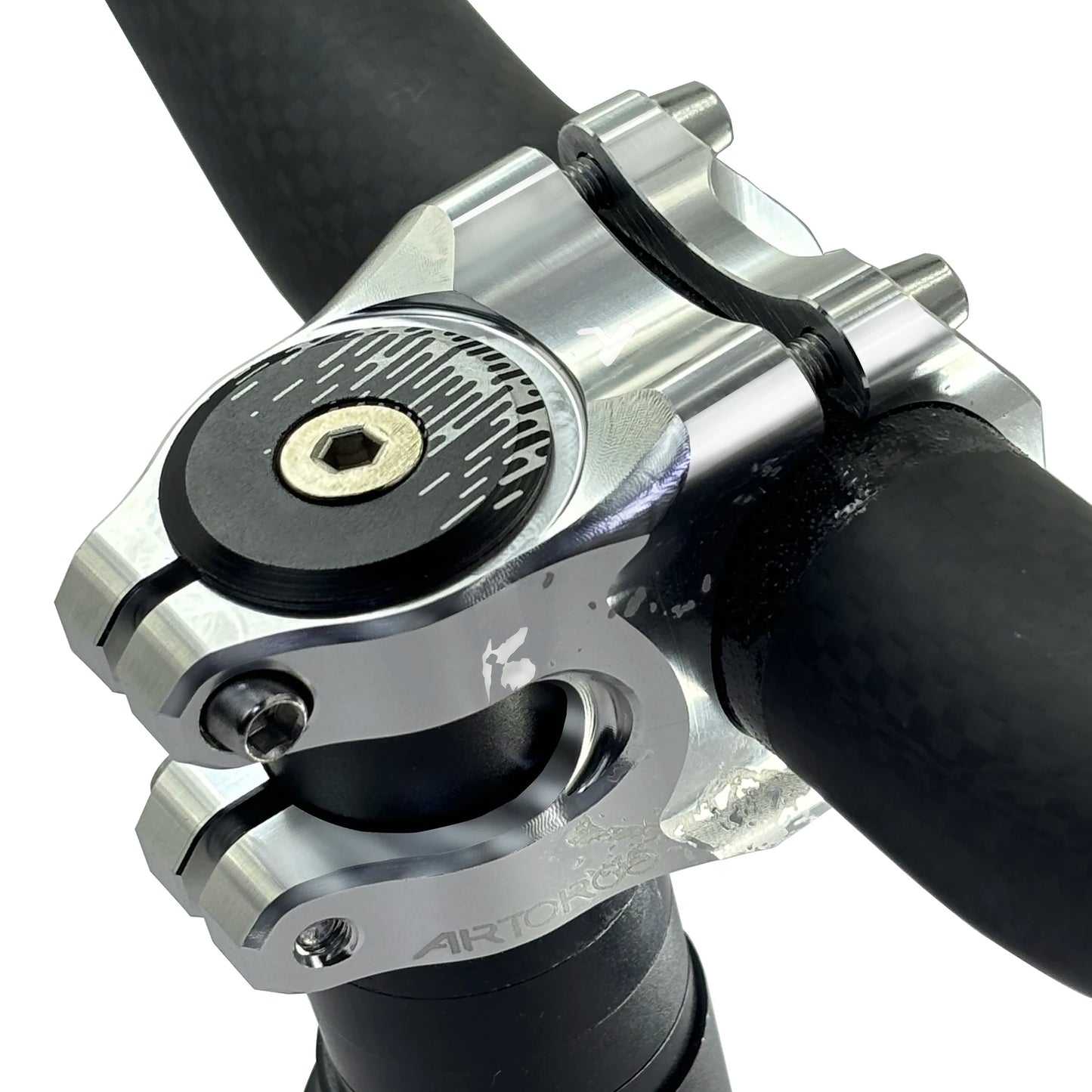 31.8mm MTB Racing Bike Stem, Aluminum Alloy, CNC Down Hill Mountain Bike Handlebar Short Stem,