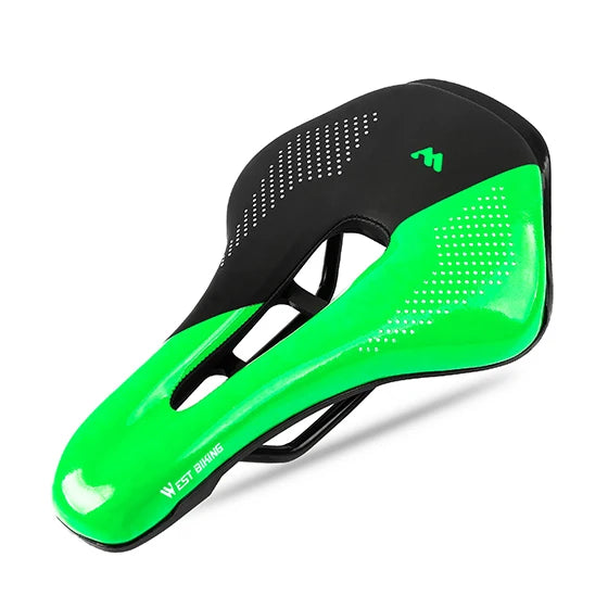 Bicycle Saddle, Hollow Breathable Road Bike Seat, Ultralight Shockproof Cycling Seat Cushion
