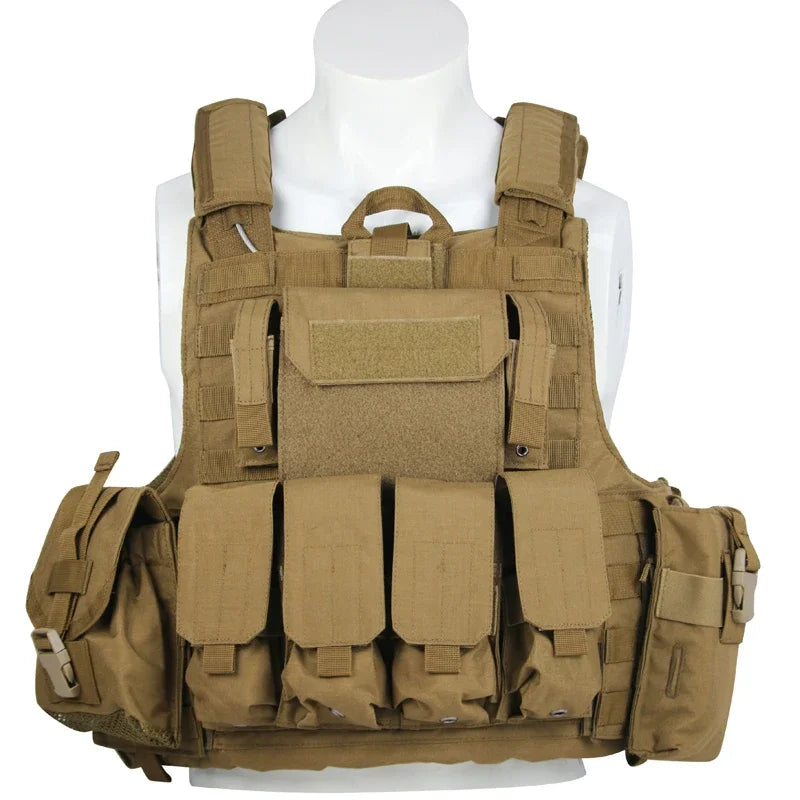 Tactical Vest, Outdoor Body Armor, Protective Vests, Hunting Plate Carrier