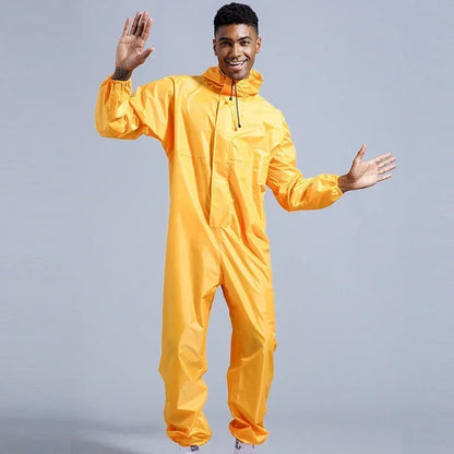 Raincoat /Conjoined Raincoat/Overalls, Men and Women, Hooded Rain Suit