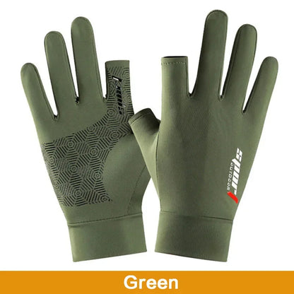 Fishing Gloves, Anti-skid, Breathable Sport Gloves, Unisex