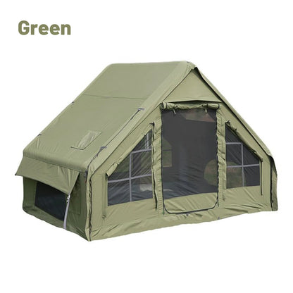 Inflatable Tents for Adult Camping, Luxury Tents, w/ Stove Plug, 4/6/8 Person Family Tent