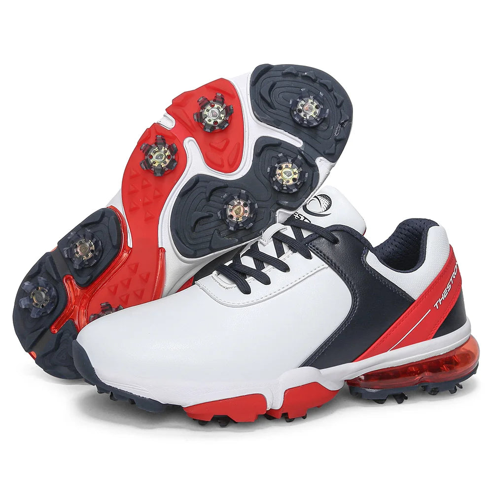 New Professional Men's Golf Shoes, Comfortable, Anti Slip Footwear