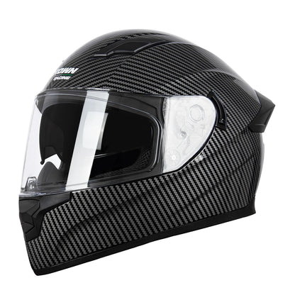 Full Face Motorcycle Helmet, Dual Lens, DOT Certified All-Season Helmet