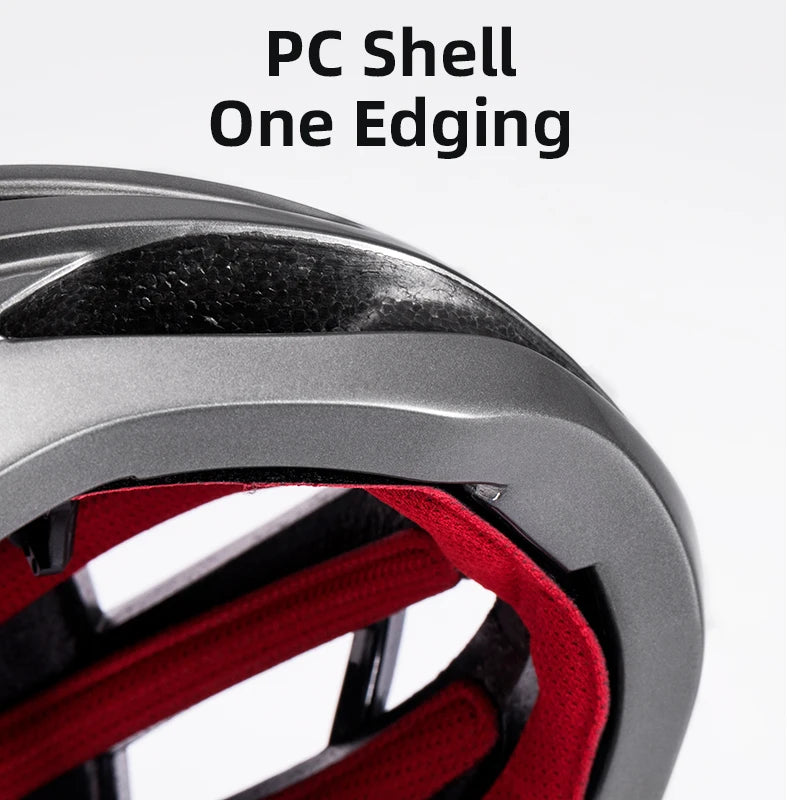 Bicycle Helmet, Breathable Ultralight, Integrally-Molded Unisex, Shockproof Adjustable Helmet