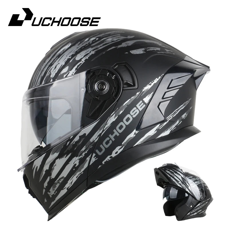 Modular Helmet DOT Approve, Motorcycle Helmet, Four Seasons, Motocross Racing, Flip Up Visor, Off Road Helmet