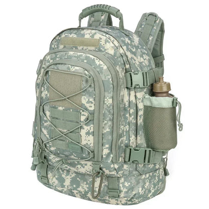 Military Tactical Backpack, 60L Army Molle Rucksack, Travel, Hiking, Camping or Hunting