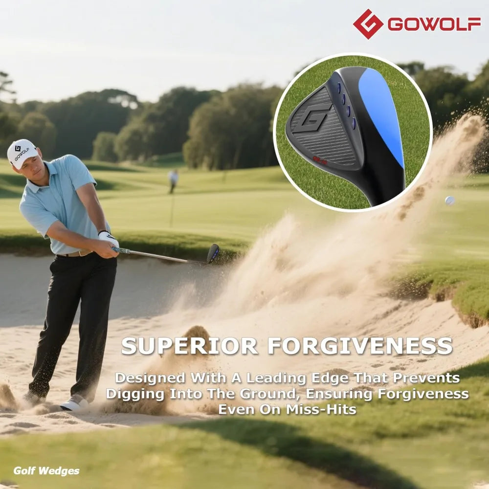 Golf Wedges 52/56/60 Degree Individual or Set, Men's Premium Forged