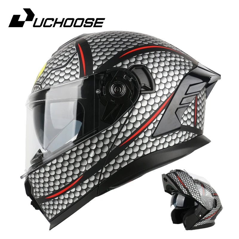 Modular Helmet DOT Approve, Motorcycle Helmet, Four Seasons, Motocross Racing, Flip Up Visor, Off Road Helmet