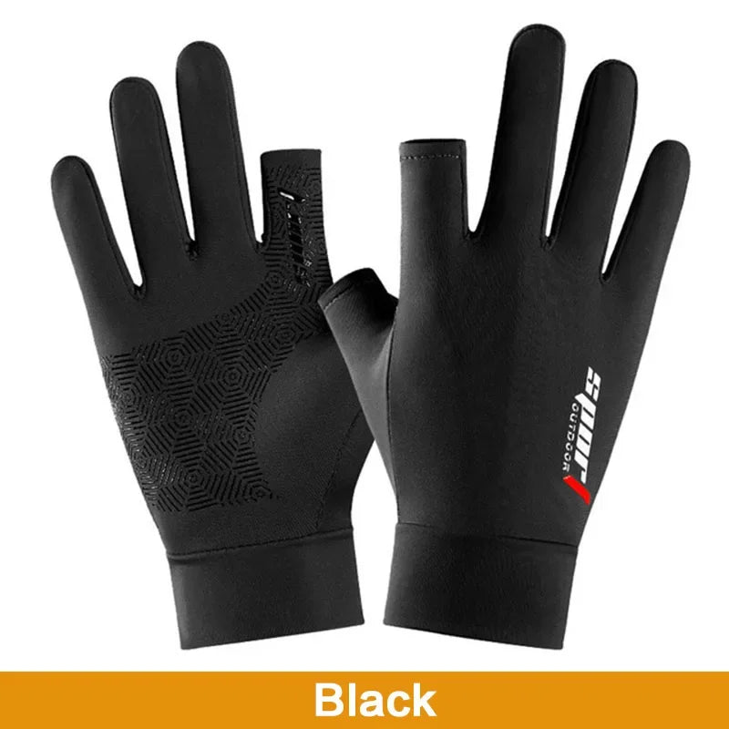 Fishing Gloves, Anti-skid, Breathable Sport Gloves, Unisex