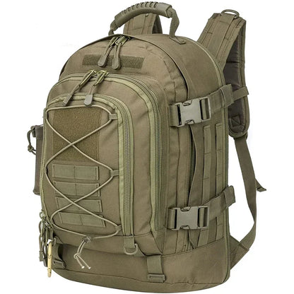 Military Tactical Backpack, 60L Army Molle Rucksack, Travel, Hiking, Camping or Hunting
