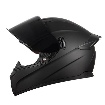Full Face Motorcycle Helmet, Dual Lens, DOT Certified All-Season Helmet