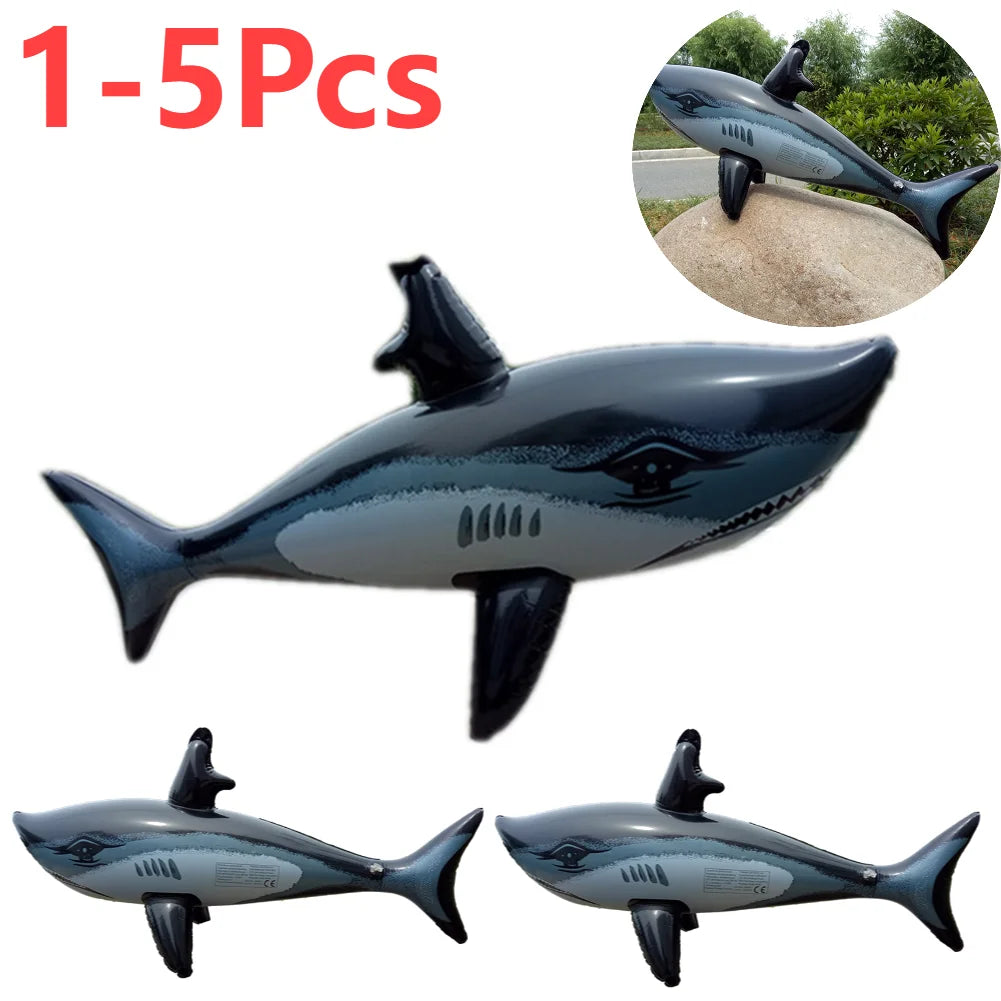 Floating Shark Toy, Inflatable Pool Toys, 1-5 pcs