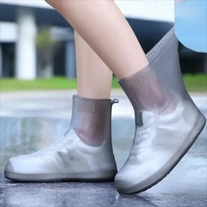 Waterproof Silicone Shoe Cover, Rain Boots Cover, Non-slip Shoes Protector Reusable