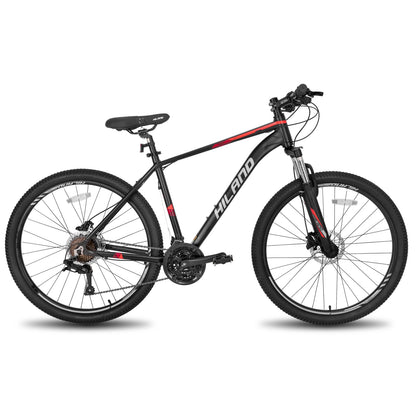 Aluminum Mountain Bike, 21 Speeds, Hydraulic Disc-Brakes, Lock-Out Suspension Fork, 27.5 inch Wheel, Men's Bike