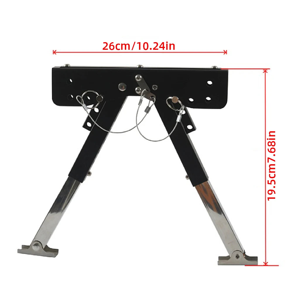 RV Step Stabilizer, Adjustable Foldable Ground Support Jacks for RV, Height Ranges from 2.8in To 11.3in