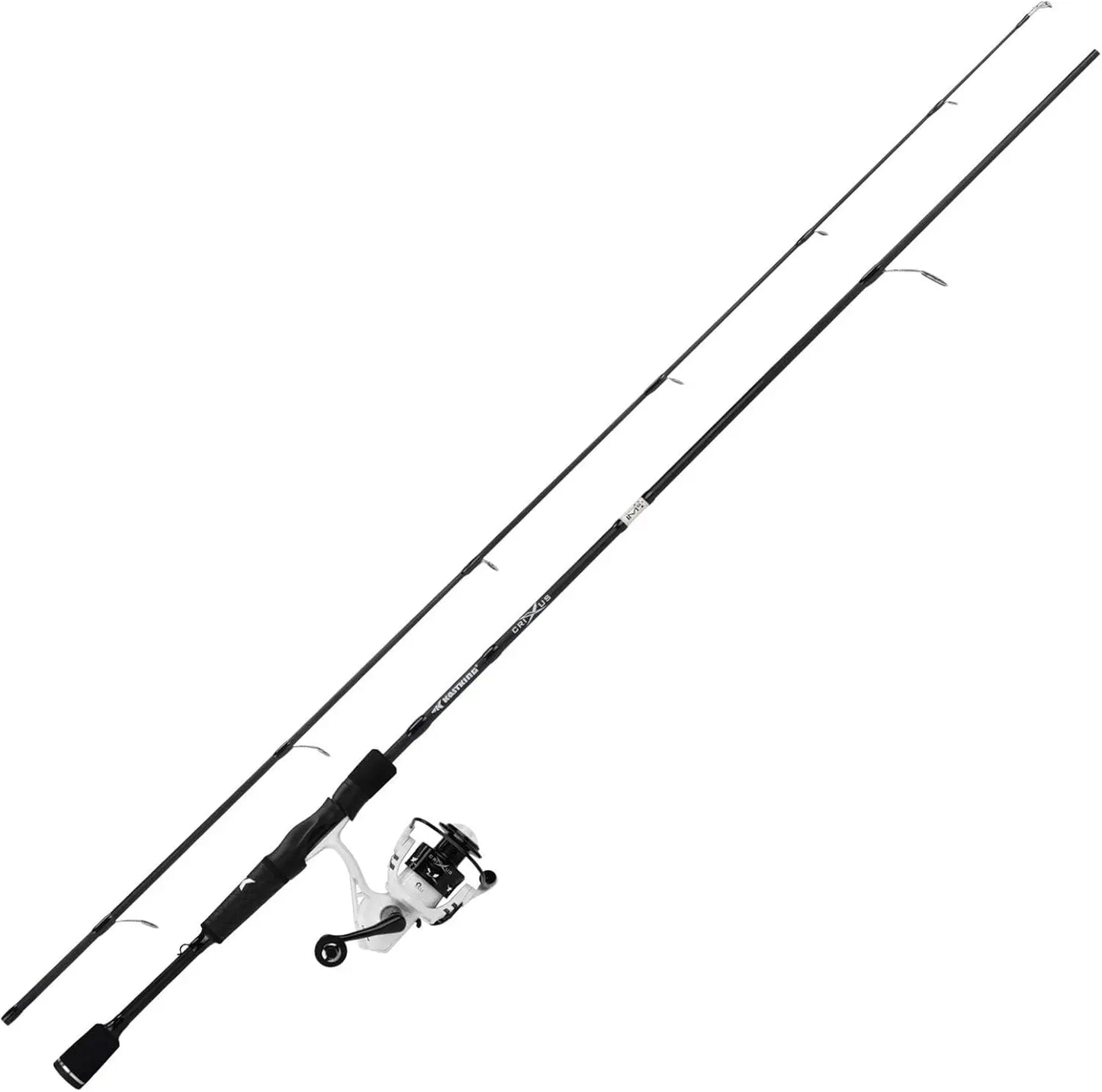 High Performance Fishing Rod and Reel Combo, Graphite 2-Piece, Lightweight Spinning & Baitcaster, Aluminum Spool