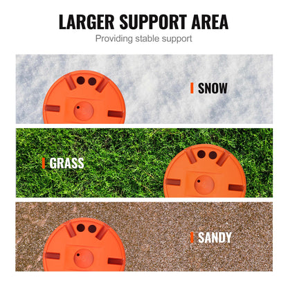 Trailer Jack Block, 2000 lbs Capacity Each, RV Leveling, High-quality RV Camper Stabilizer, 2-Pack