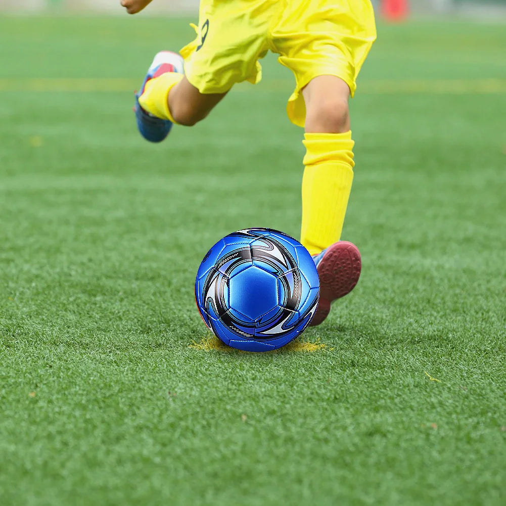 Professional Soccer Ball, Size 5 Machine Stitched Football Waterproof Sports Ball PVC