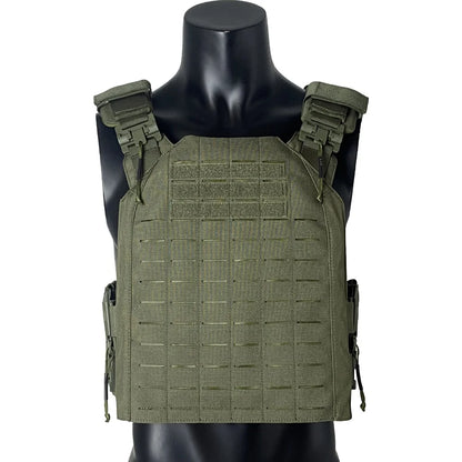 Outdoor Tactical Hunting Vest, Protective Adjustable MOLLE Nylon Plate Carrier
