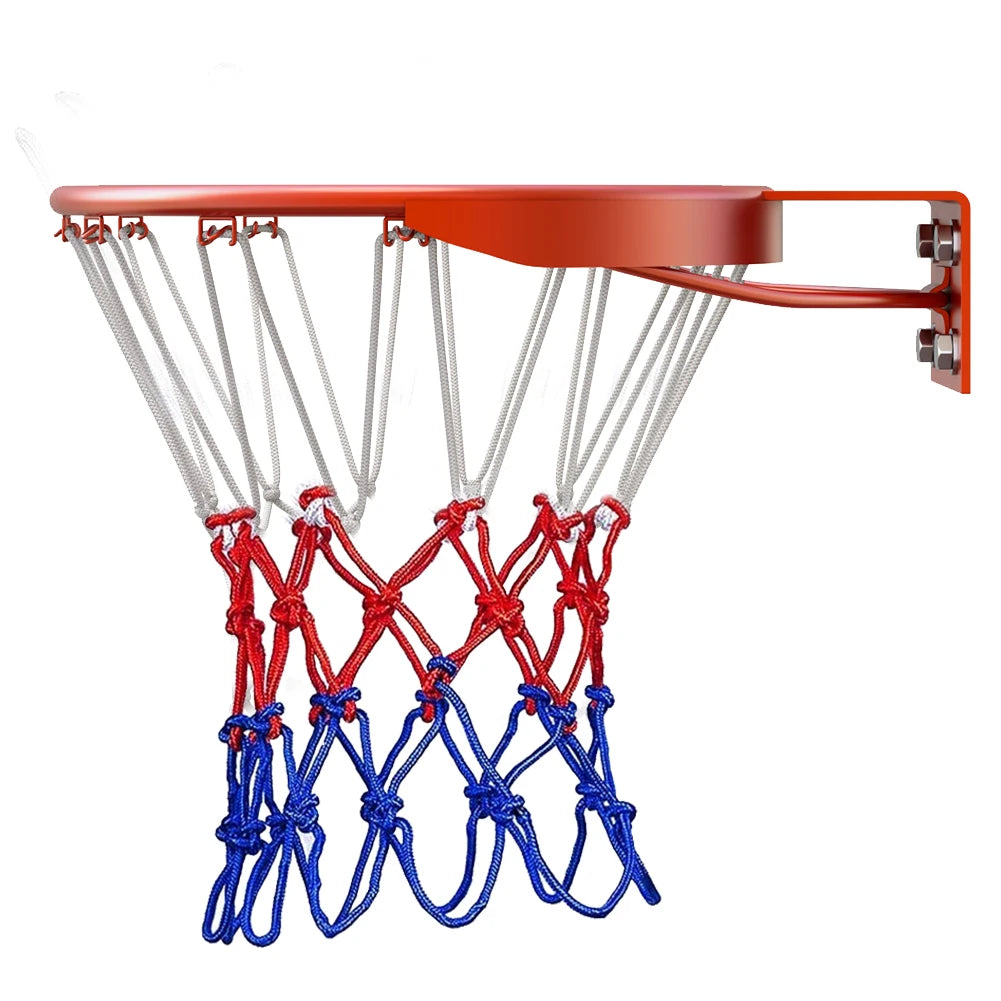 Basketball Net Red+White+Blue, All-Weather Net