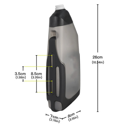Bicycle Aerodynamic Water Bottle Bracket Set, 600ml, Bicycle Water Bottle