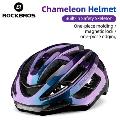 Bicycle Helmet, Breathable Ultralight, Integrally-Molded Unisex, Shockproof Adjustable Helmet