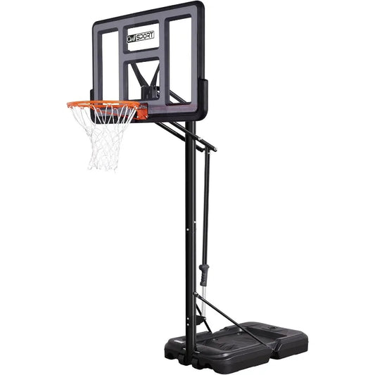 Basketball Hoop Outdoor, 44/48 Inch Impact Backboard, Adjustable Height
