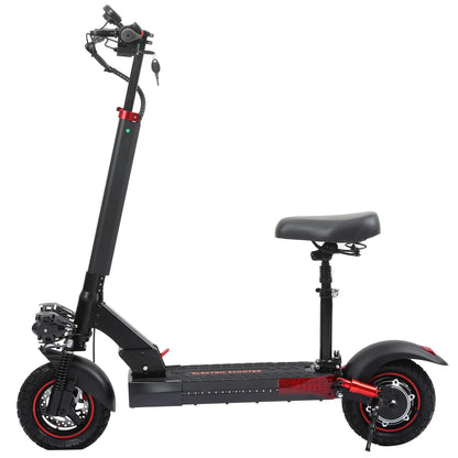 Adult 800W, 48V Battery, Electric Skateboard, 10 Inch Tire Electric Foldable Scooter