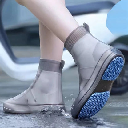 Waterproof Silicone Shoe Cover, Rain Boots Cover, Non-slip Shoes Protector Reusable