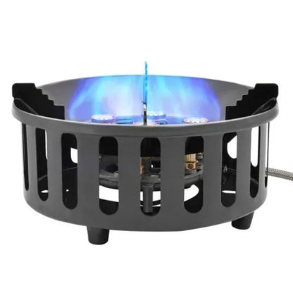 Portable Camping Stove w/ 3 Adapters, 72000 BTU, Windproof, Electronic Ignition