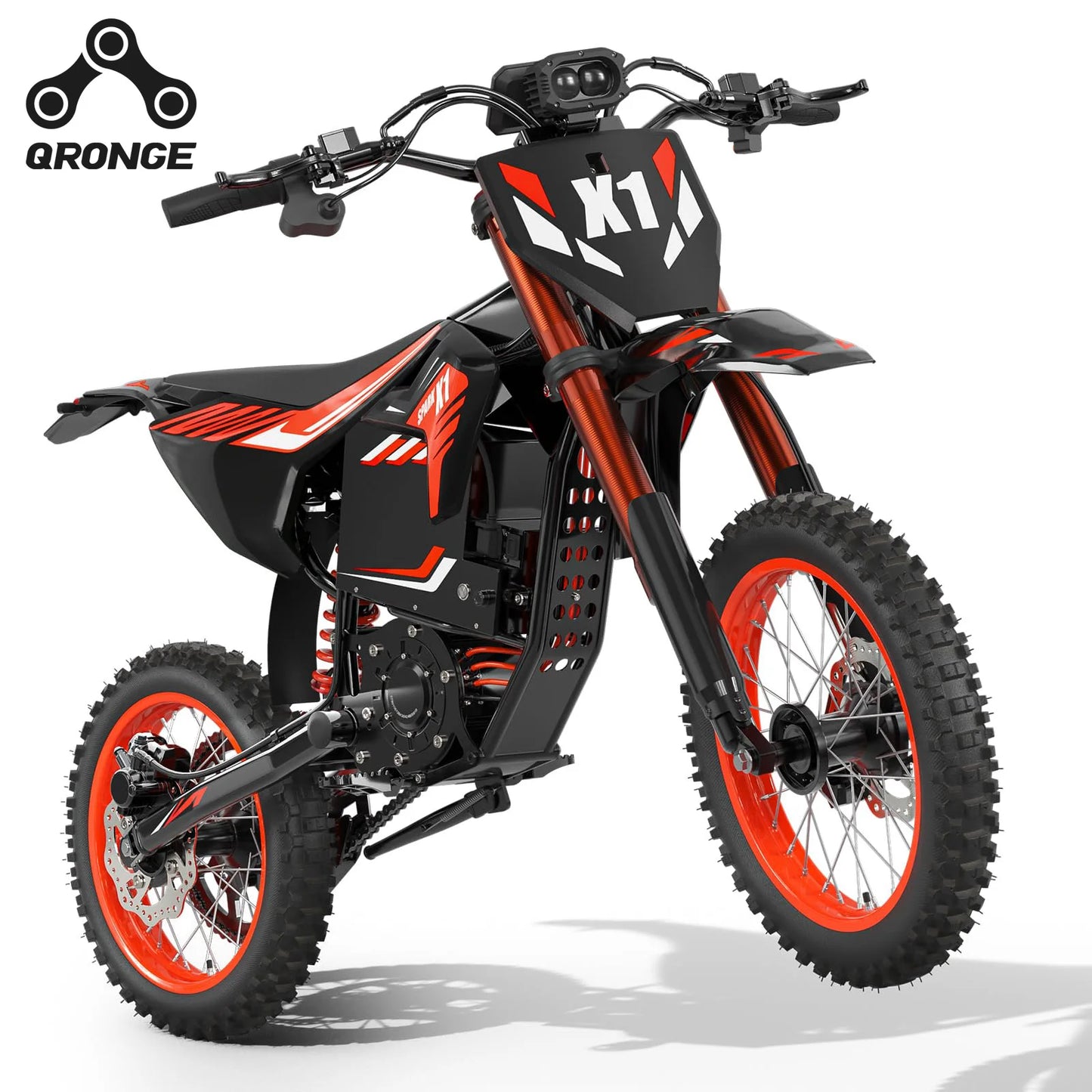 Electric Dirt Bike for Teens or Adults, 4500W Peak Electric Motorcycle, 60V 28.8Ah E-Dirt Bike, 60 Mile Range