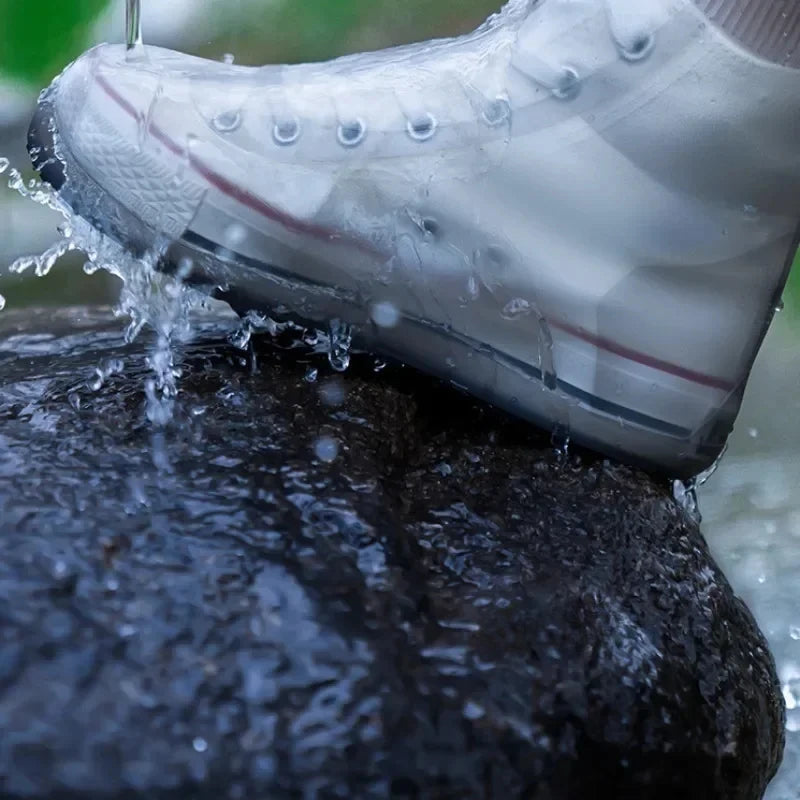 Waterproof Silicone Shoe Cover, Rain Boots Cover, Non-slip Shoes Protector Reusable