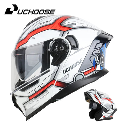 Modular Helmet DOT Approve, Motorcycle Helmet, Four Seasons, Motocross Racing, Flip Up Visor, Off Road Helmet