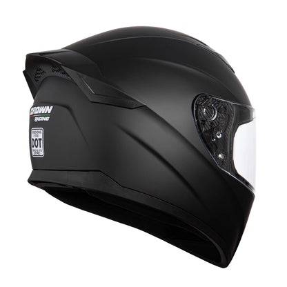 Full Face Motorcycle Helmet, Dual Lens, DOT Certified All-Season Helmet