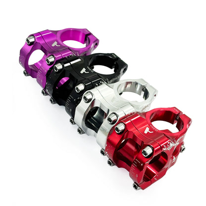 31.8mm MTB Racing Bike Stem, Aluminum Alloy, CNC Down Hill Mountain Bike Handlebar Short Stem,