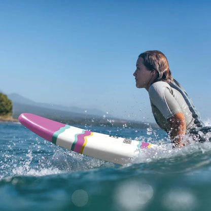 6’ Surfboard Softboard Foam - Include (3) Fins 6’ Foot Leash and (2) Wood Stringers
