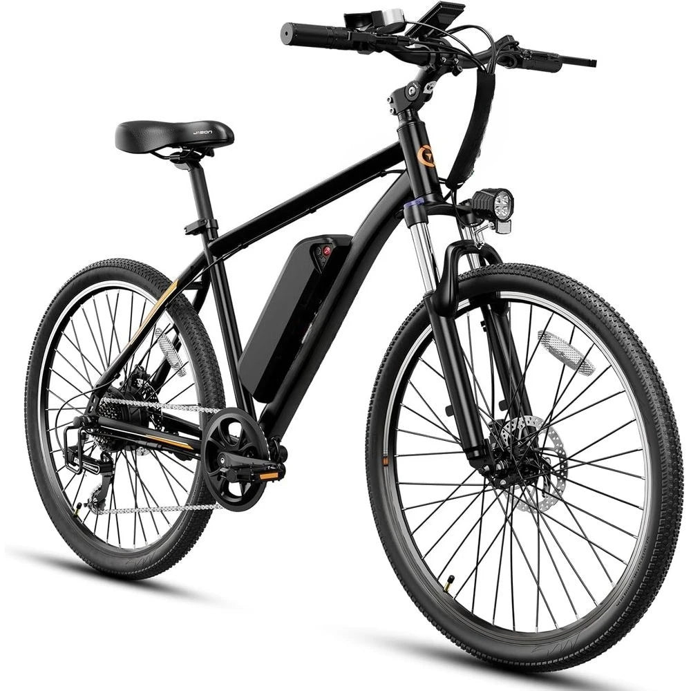 Electric Mountain Bike, Adults' 750W Peak Power, 40 Miles, 20 MPH, 360Wh Battery, 7-Speed, 26' Tires