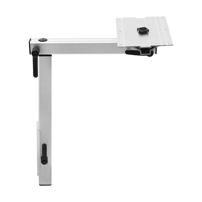 Telescopic RV Table Leg, Silver Heavy Duty 360° Table Leg Aluminum Alloy, Detachable w/ Tabletop Carrier Board