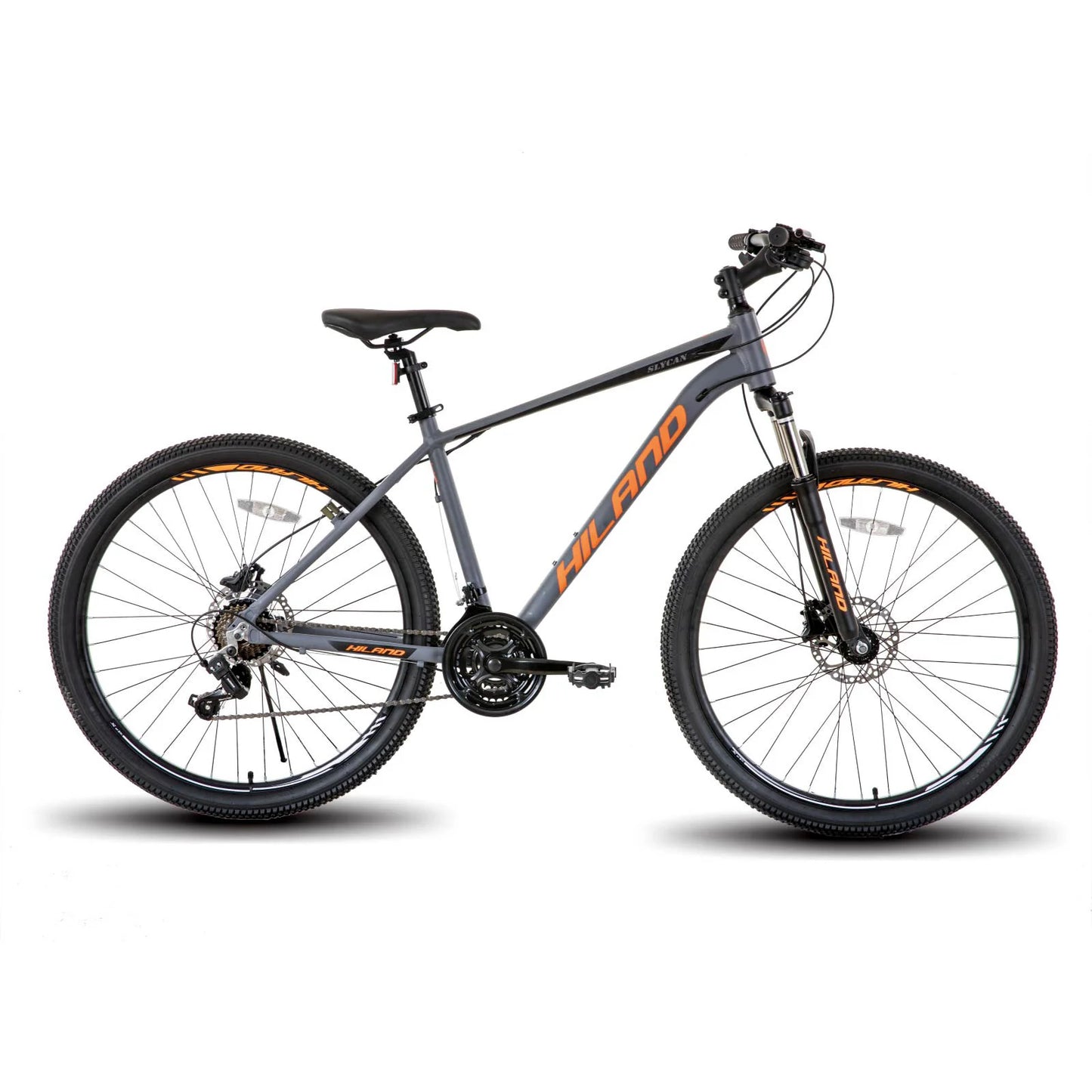 Aluminum Mountain Bike, 21 Speeds, Hydraulic Disc-Brakes, Lock-Out Suspension Fork, 27.5 inch Wheel, Men's Bike