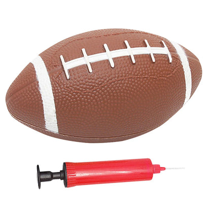 American Football, Anti-Slip Small Rugby Ball with Inflator, Children Game Ball