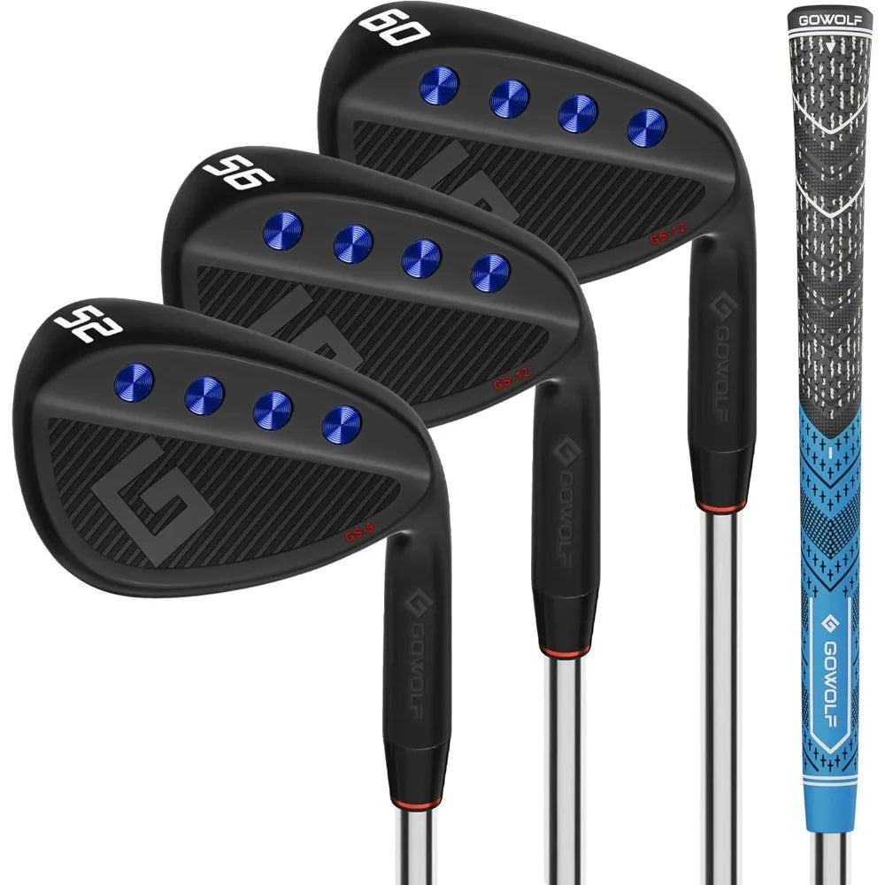 Golf Wedges 52/56/60 Degree Individual or Set, Men's Premium Forged